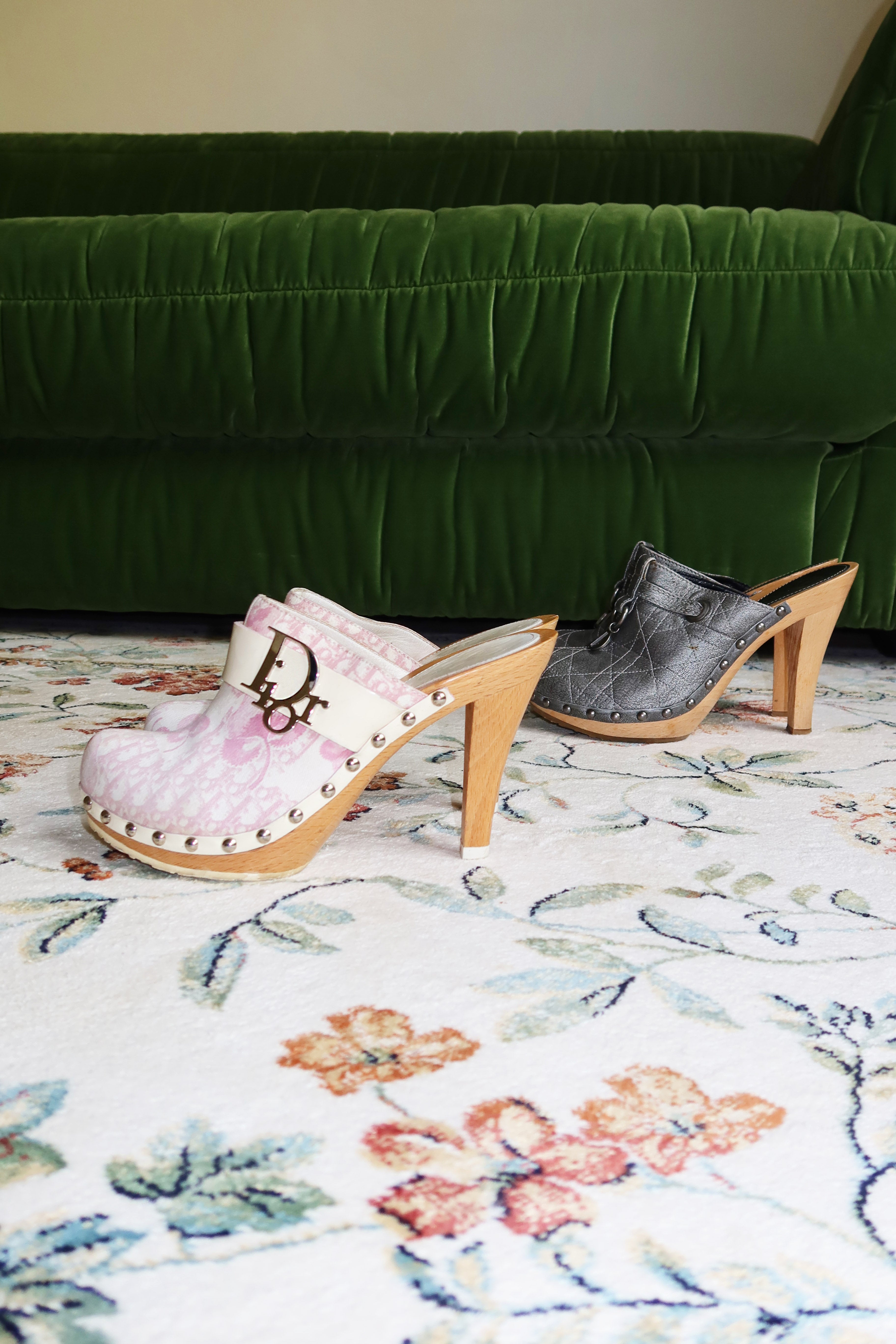 DIOR LOGOMANIA CLOGS